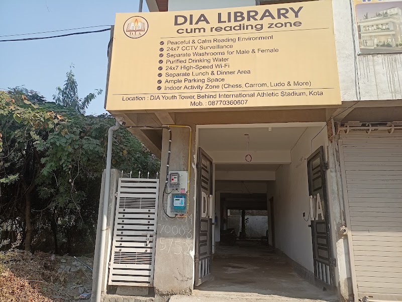 DIA Library Cum Reading Zone - DIA Library Cum Reading Zone near Swami International Atheletic Youth stadium, Kota, Raipur, Chhattisgarh 492010, India