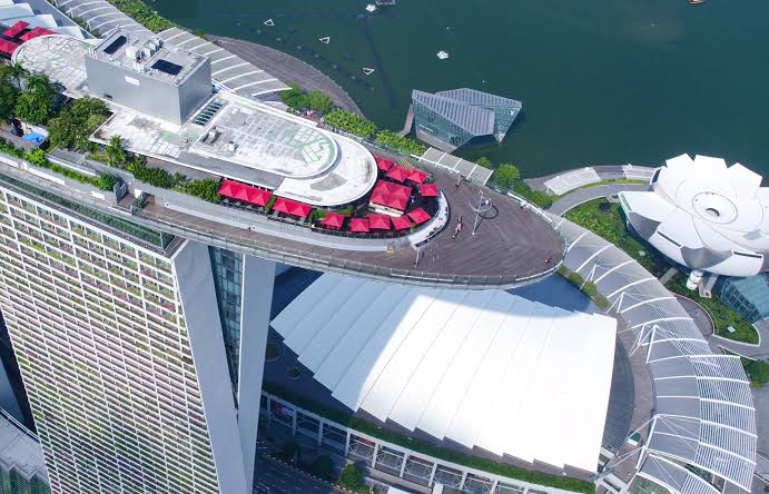 SkyPark Observation Deck - SkyPark Observation Deck 10 Bayfront Avenue, Hotel, Tower 3 Level 56, Marina Bay Sands, Singapore 018956