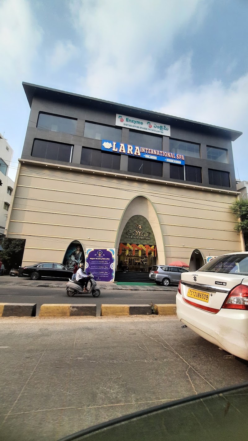 Lara International Spa - Best Spa in Punjagutta - Lara International Spa - Best Spa in Punjagutta NAGARJUNA CO-OPERATIVE HOUSING SOCIETY LTD, shop, 2nd Floor, Goyaz jewellery, 5 & 6, Nagarjuna Cir Rd, above goyaz jewellery, Mothi Nagar, Nagarjuna Hills, Punjagutta, Hyderabad, Telangana 500082, India