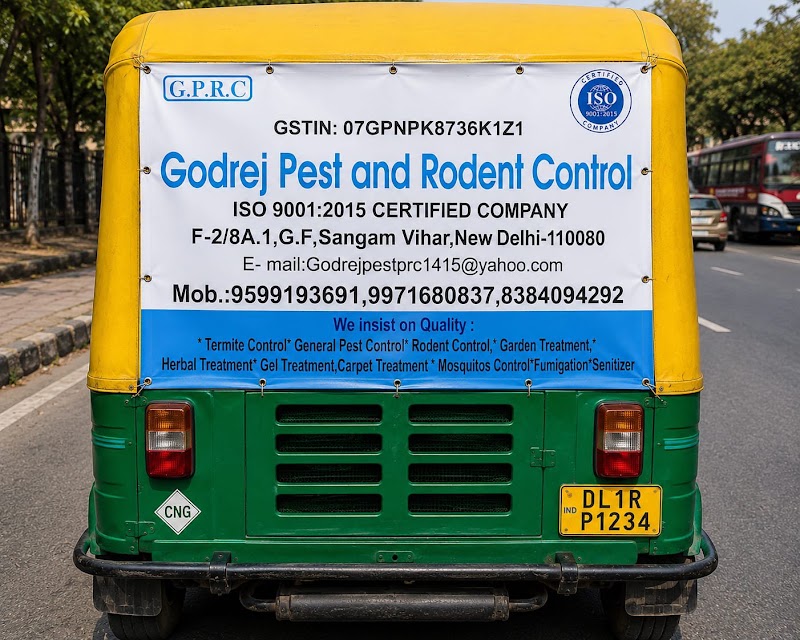 Godrej Pest And Rodent Control - Godrej Pest And Rodent Control, F2,8A, KSK School, 1, Mangal Bazar Rd, Block F 2, Sangam Vihar, New Delhi, Delhi 110080, India