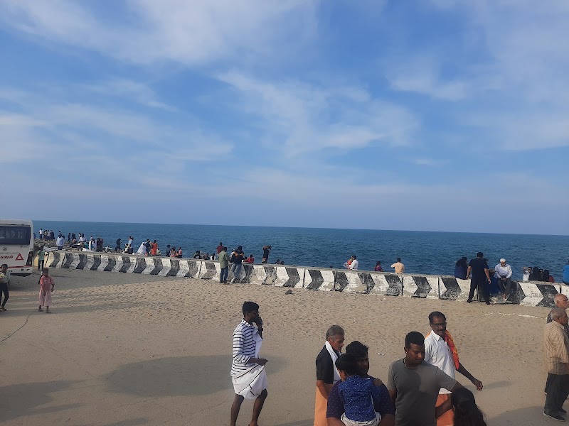 Rameswaram Dhanushkodi Sea Point - Rameswaram Dhanushkodi Sea Point, 59RW+6GG, Rameswaram-Dhanushkodi Rd, Dhanushkodi, Rameswaram, Tamil Nadu 623526, India