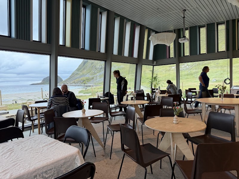Haukland Beach Café - Haukland Beach Café, Uttakleivveien 72, 8370 Leknes, Norway