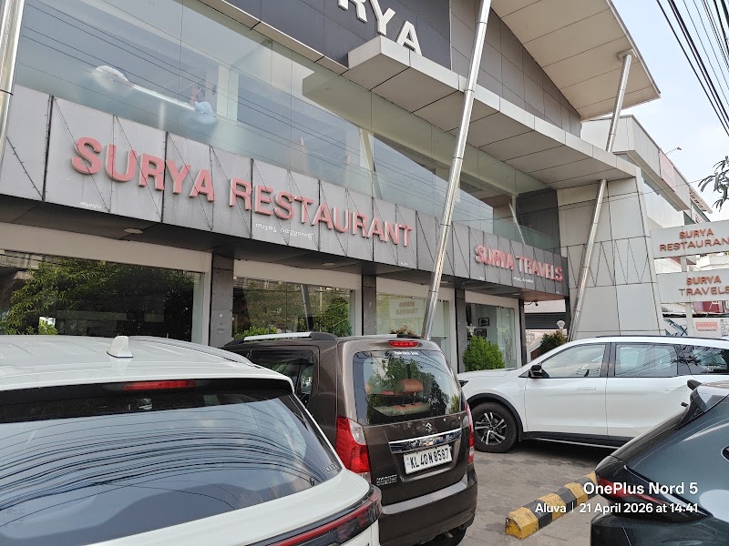 Surya Restaurant Aluva - Surya Restaurant Aluva Salem Kochi National Highway, Service Rd, Pulinchode Junction, Kunnathery Thikavu, Aluva, Kerala 683101, India