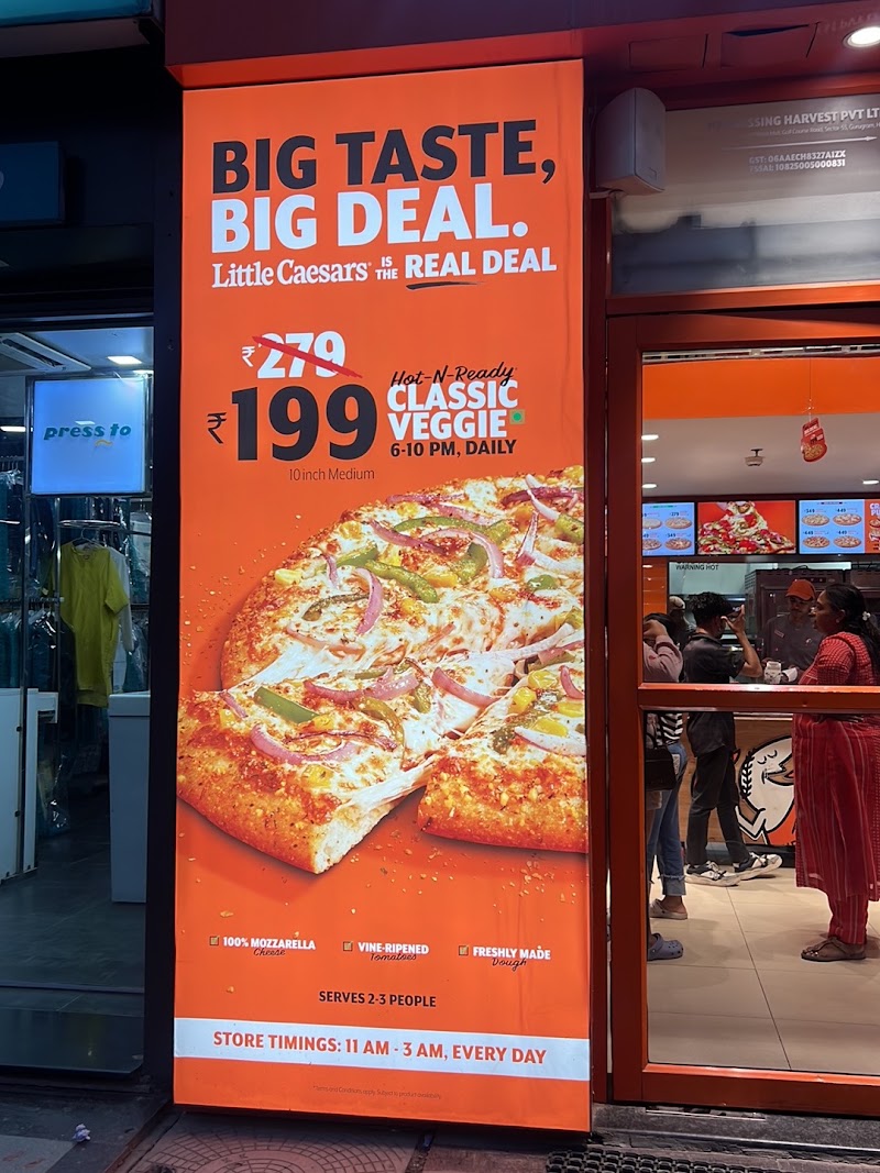 Little Caesars Pizza, Golf Course Road - Little Caesars Pizza, Golf Course Road, Unit No.15, Ground Floor, Golf Course Rd, Parsvnath Exotica, DLF Phase 5, Sector 42, Gurugram, Haryana 122011, India