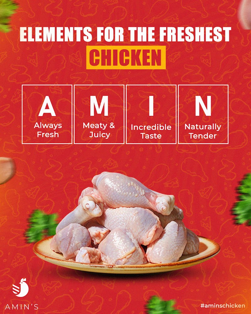 Amin’s Chicken - Amin’s Chicken Ring Road No. 1, Sanjay Nagar, Tikrapara, Raipur, Mathpurena, Chhattisgarh 492001, India