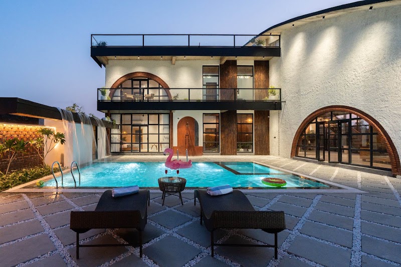 StayVista at Whispering Arc | Premium Villa with Swimming Pool in Jim Corbett