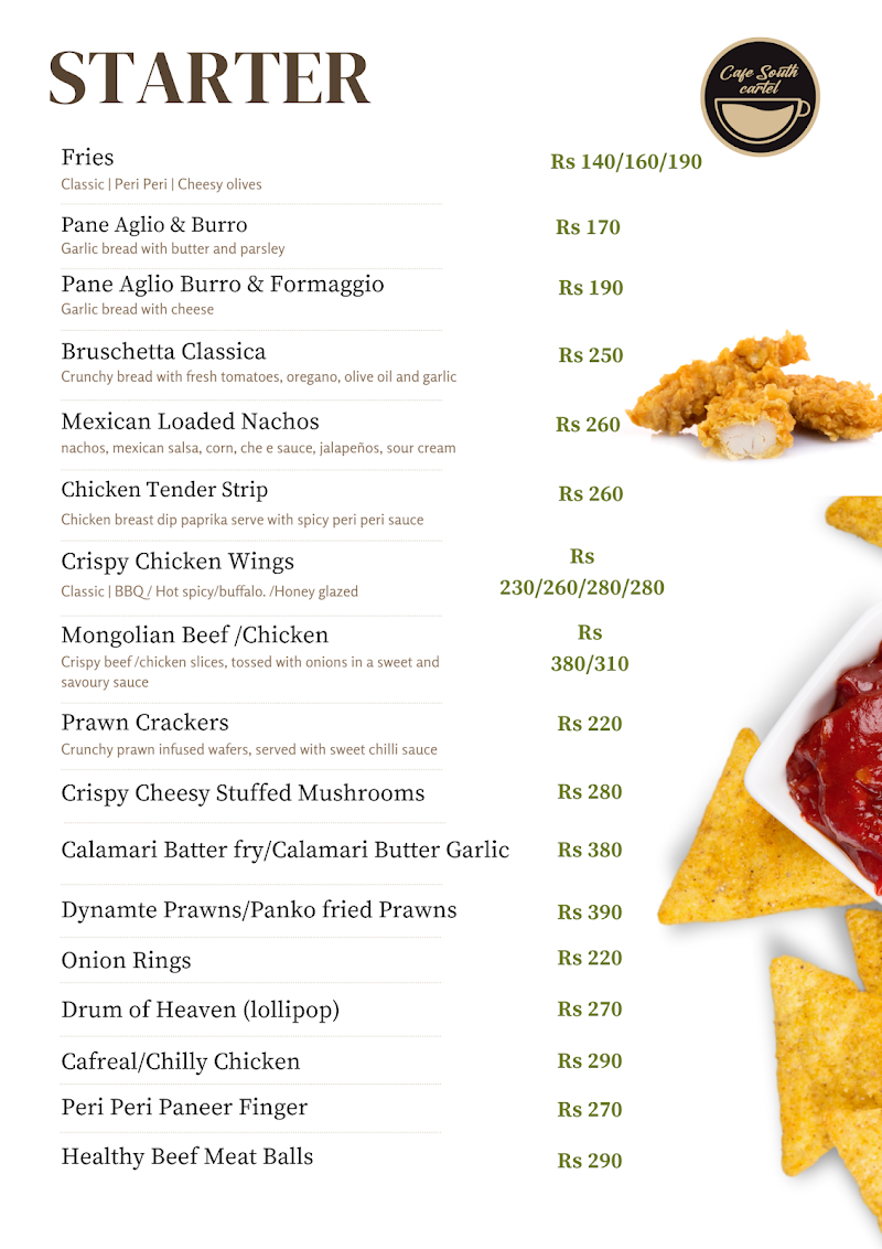 Cafe South Cartel Goa - Cafe South Cartel Goa GF-S-1, Plaza De Araujo, No. 1313/B, Mazilvaddo, near panchayat office, Benaulim, Goa 403716, India