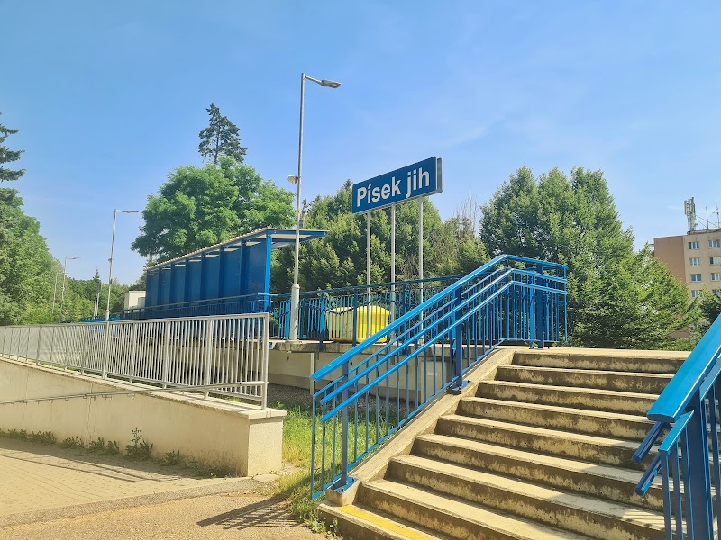 Vlaková zastávka Písek Jih - Vlaková zastávka Písek Jih, 397 01 Pisek-Písek 1, Czechia