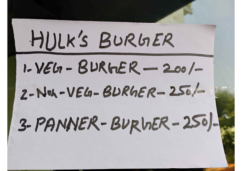 Hulk's Burger - Hulk's Burger, Shop 8 & 9, Shiv Narayan Complex, Mehroli Road, Mehrauli-Gurgaon Rd, behind Hanuman Mandir, Sikanderpur, Nathupur, Sector 24, Gurugram, Haryana 122002, India