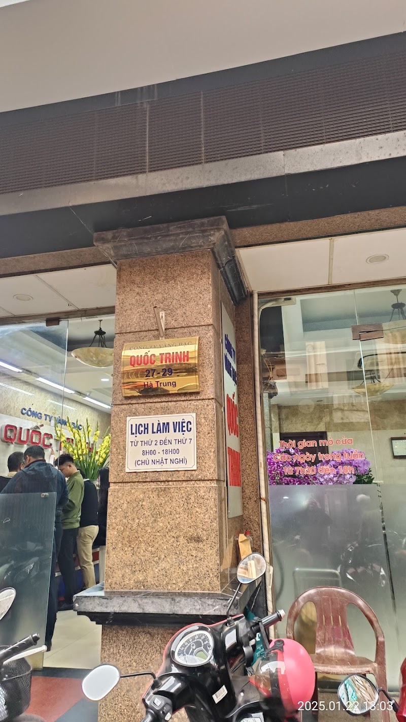 Công ty vàng bạc Quốc Trinh - Công ty vàng bạc Quốc Trinh, 27-29 Hà Trung, Phố cổ Hà Nội, Hoàn Kiếm, Hà Nội, Vietnam