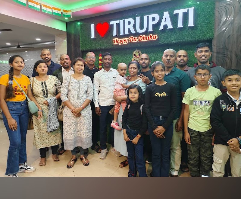 Happy Punjabi Dhaba Pure Veg Family Restaurant - Happy Punjabi Dhaba Pure Veg Family Restaurant 128, opp. Vishnu Niwasam, Mallaiah Gunta Katta, TP Area, Tirupati, Andhra Pradesh 517501, India