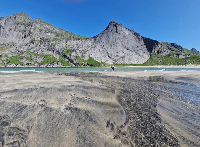 Bunesstranden - Bunesstranden øya, Moskenes, Norway