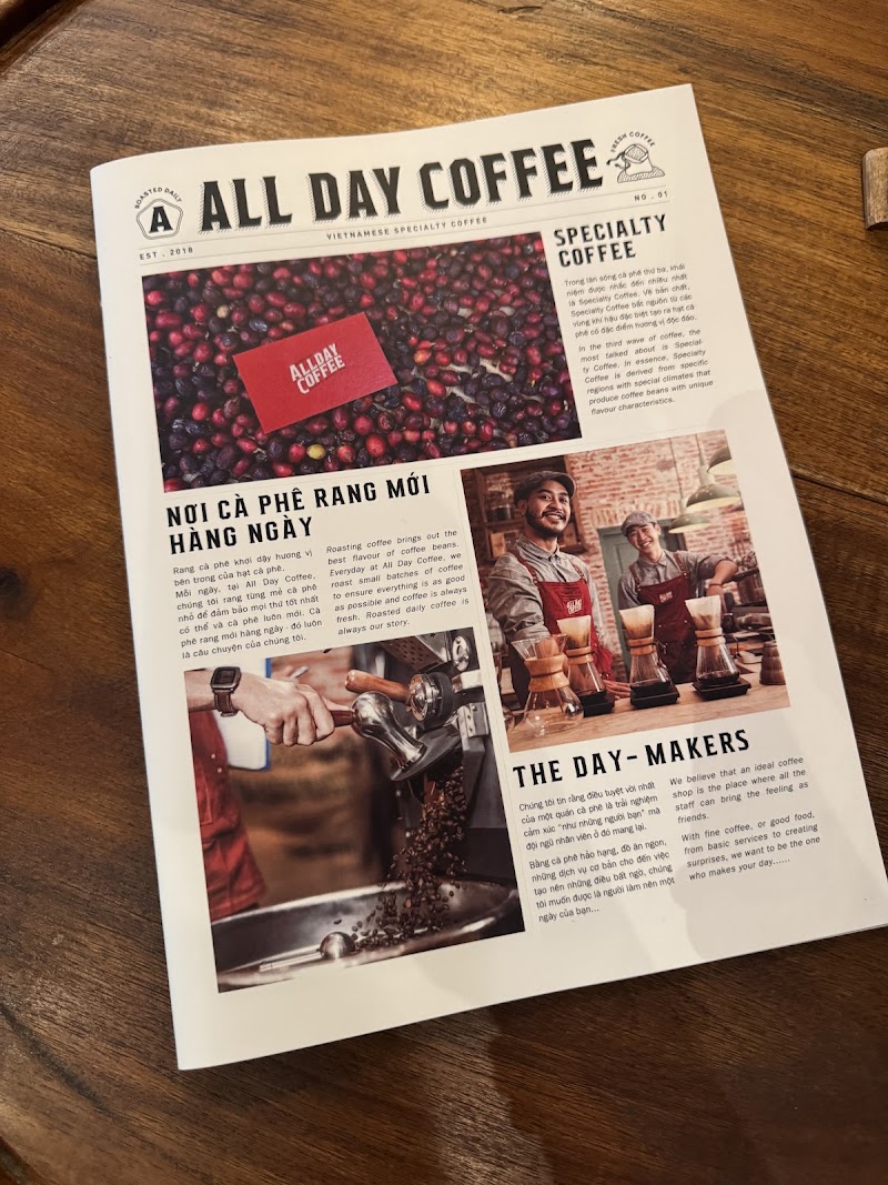 All Day Coffee - All Day Coffee 55 P. Hàng Bún, Ba Đình, Hà Nội, Vietnam
