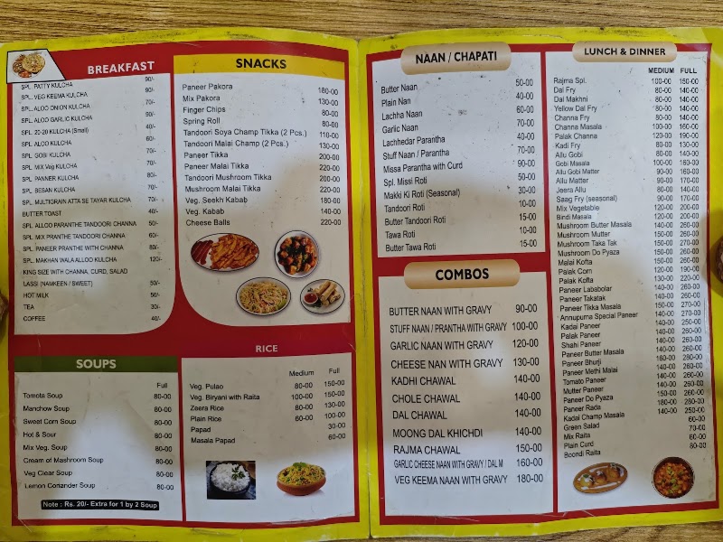 Annpurna Veg. Dhaba - Annpurna Veg. Dhaba Circular Rd, Opp. Medical College, Dayanand Nagar, Amritsar, Punjab 143001, India