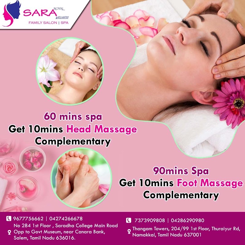 ROYAL SARA WELLNESS SALEM - ROYAL SARA WELLNESS SALEM, No 284 1st Floor , Saradha College Main Road, opp. to Govt Museum, near Canara Bank, Salem, Tamil Nadu 636016, India