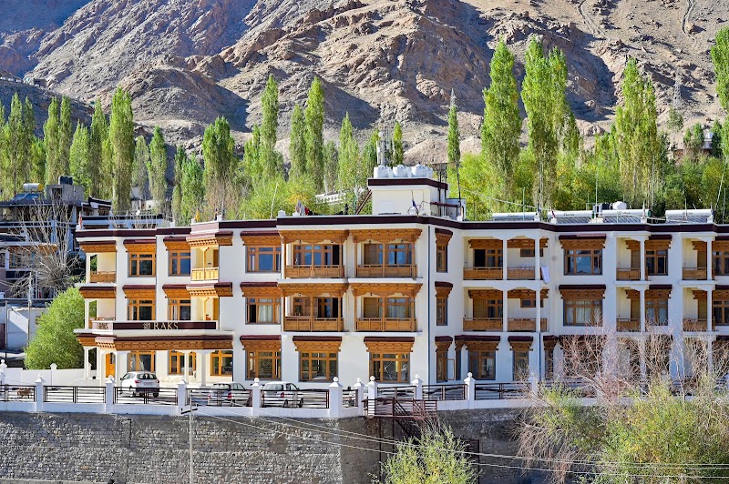 Raks Resort and retreats - Raks Resort and retreats, shanti stupa, Road, Yurtung, Leh, 194101