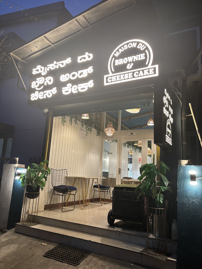 Maison du Brownie & Cheese Cake Pvt Ltd - Maison du Brownie & Cheese Cake Pvt Ltd 824,Ground Floor,2nd Cross, 11th Main Rd, HAL 2nd Stage, Appareddipalya, Indiranagar, Bengaluru, Karnataka 560008, India