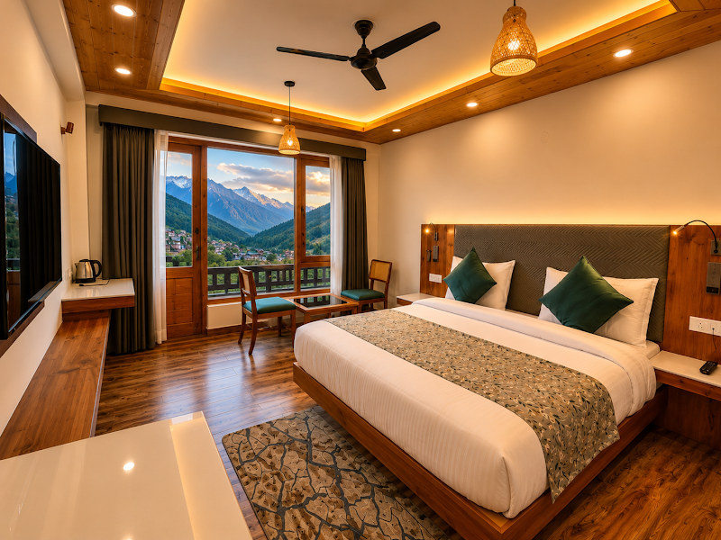 The Alpine Escape, Manali - The Alpine Escape, Manali behind Khatu Shyam Mandir, Dhungri Village, Manali, Himachal Pradesh 175131, India