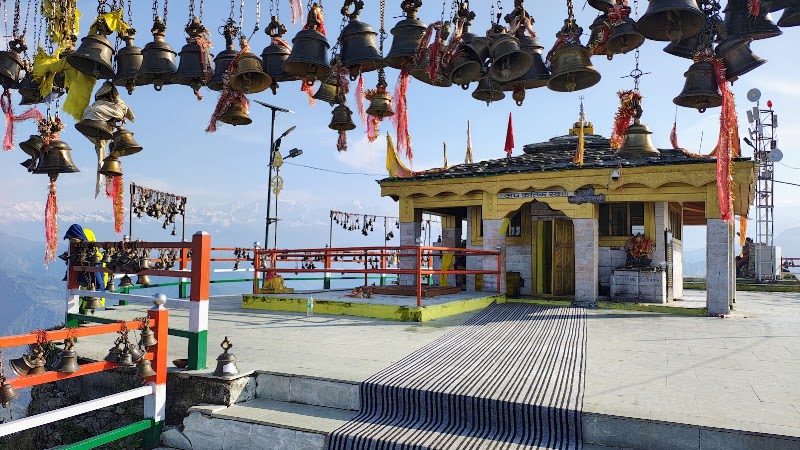 Kartik swami mandir entrance - Kartik swami mandir entrance, 94J6+VH6, कार्तिक स्वामी मंदिर पैदल मार्ग, Kanakchonry, Uttarakhand 246442, India