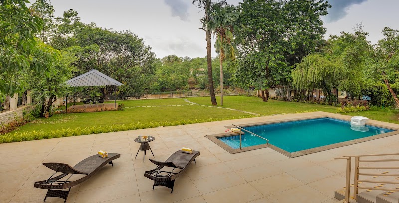 SaffronStays Nilaya by the River - Villa in Karjat - SaffronStays Nilaya by the River - Villa in Karjat XC4C+88G, Gaulwadi, Karjat, Maharashtra 410201, India