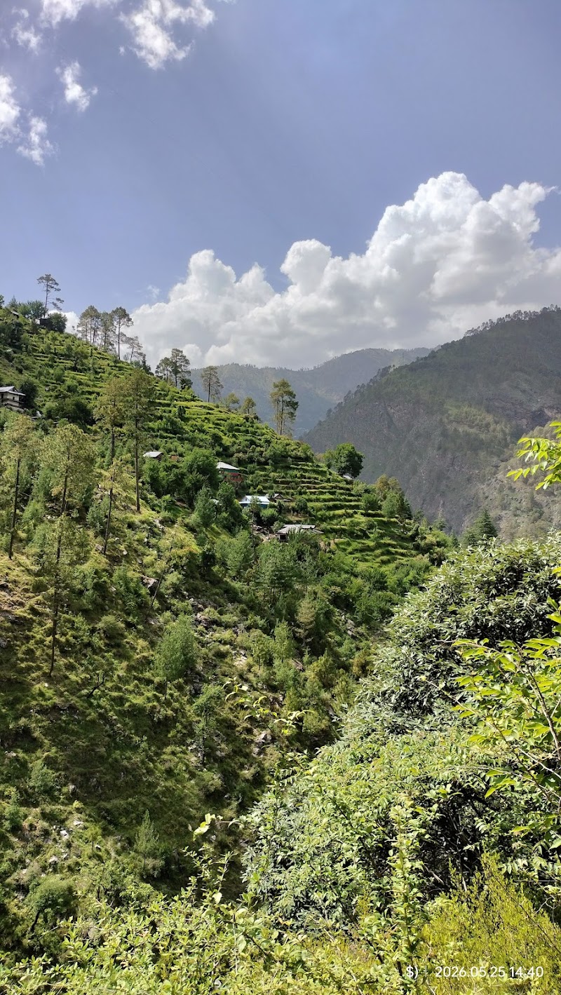 Starting Point for Chhoie waterfall - Starting Point for Chhoie waterfall, J9QW+PWH, Banjar, Sharchi, Himachal Pradesh 175123, India
