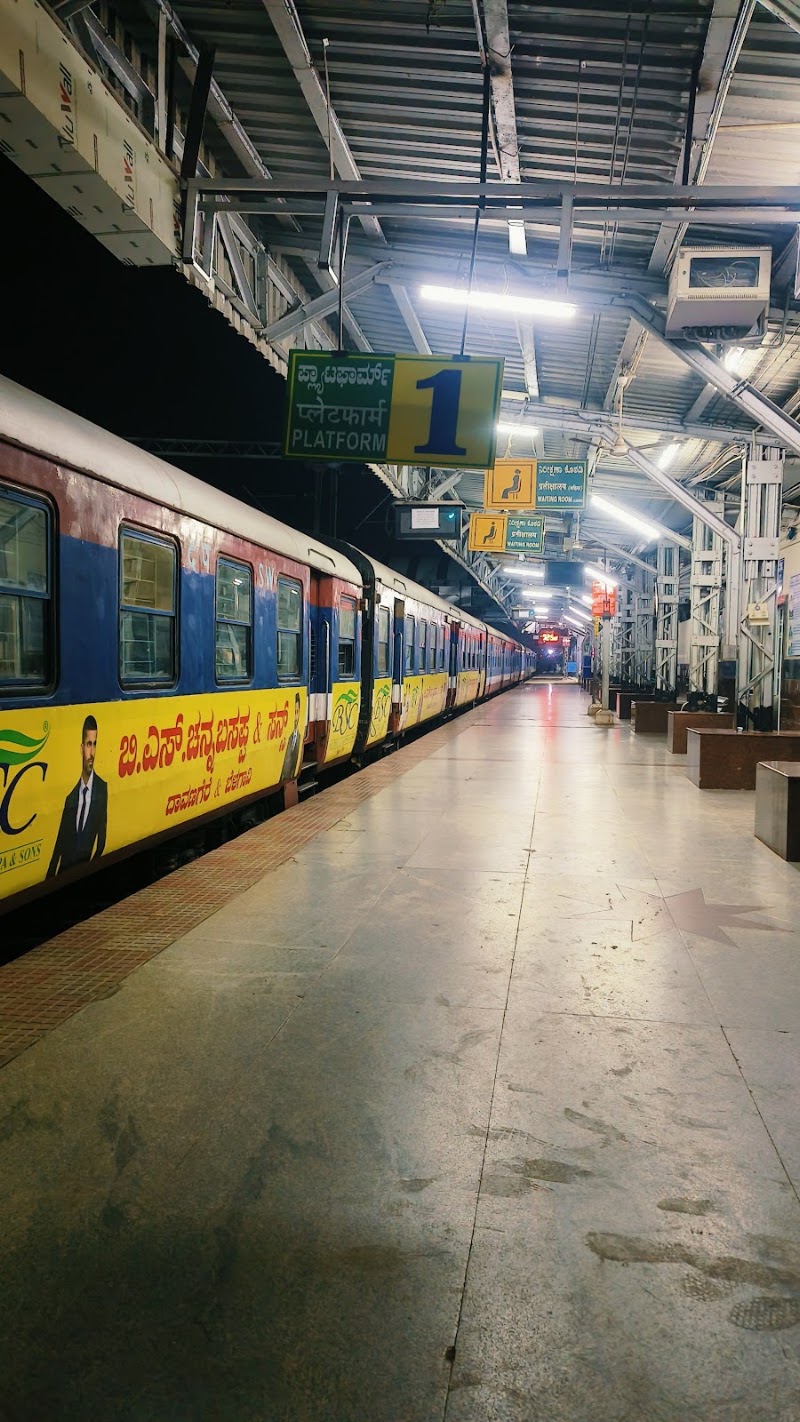 Hospet railway station - Hospet railway station 79PP+HM6, Hosapete, Karnataka 583201, India