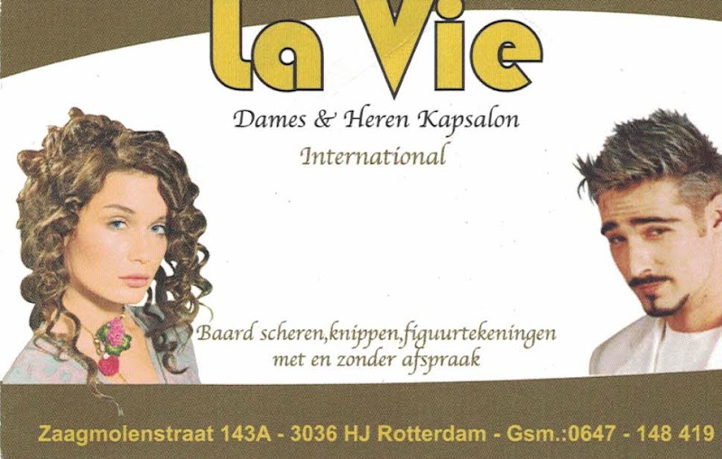 Kapsalon La Vie💈 - Kapsalon La Vie💈, Zaagmolenstraat 143-A, 3036 HJ Rotterdam, Netherlands