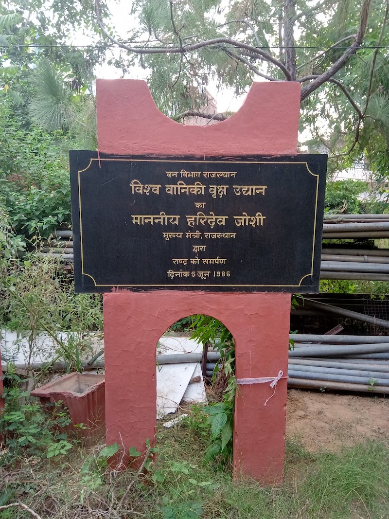 Vishwa Waniki Vriksha Udyan Van Vibhag, Rajasthan - Vishwa Waniki Vriksha Udyan Van Vibhag, Rajasthan, VRGF+FJC, Ghat Ki Guni, Jaipur, Rajasthan 302004, India