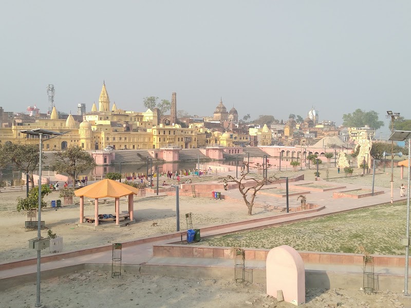 Saryu Nithya Maha Aarti Sthal - Anjaneya Seva Sansthan - Saryu Nithya Maha Aarti Sthal - Anjaneya Seva Sansthan R663+7VV, Bahraich - Gonda - Faizabad Marg, Ram Katha Park, Ayodhya, Uttar Pradesh 224123, India