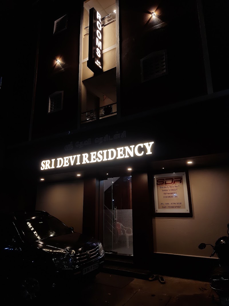 SRI DEVI RESIDENCY - SRI DEVI RESIDENCY 27X2+GG4, V V Koil St, Vellala Teynampet, Chokkalingam Nagar, Teynampet, Chennai, Tamil Nadu 600086, India