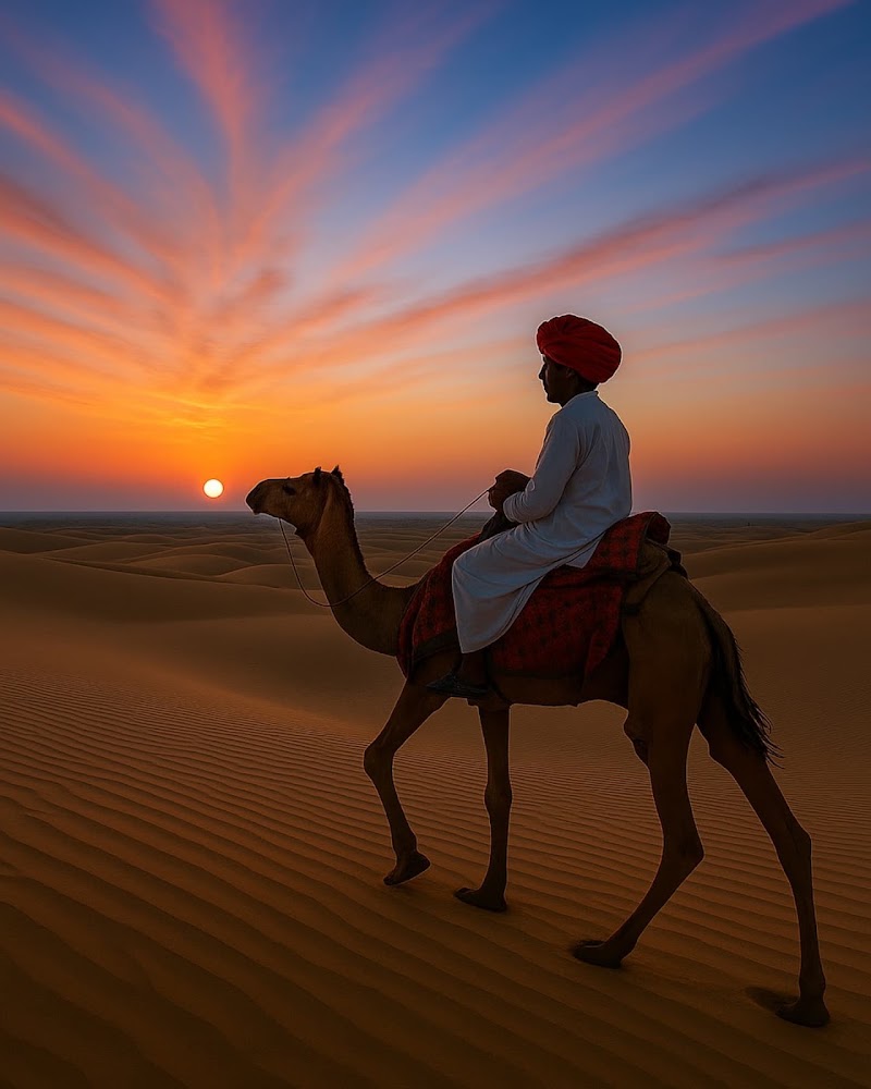 Thar Desert Jeep & Camel Safari - Thar Desert Jeep & Camel Safari, near Fort Parking, Dhibba Para, Manak Chowk, Amar Sagar Pol, Jaisalmer, Rajasthan 345001, India