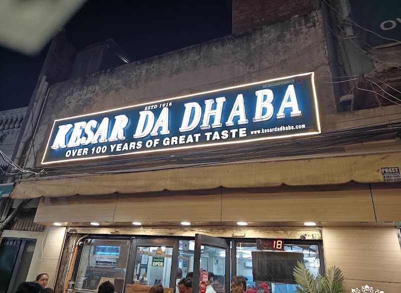 Kesar Da Dhaba - Kesar Da Dhaba Chowk Passian, gali rajpura, near Telephone Exchange, Shastri Market, Katra Ahluwalia, Amritsar, Amritsar Cantt., Punjab 143006, India