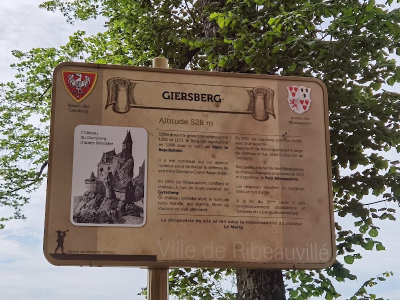 Château du Giersberg - Château du Giersberg, 68150 Ribeauvillé, France
