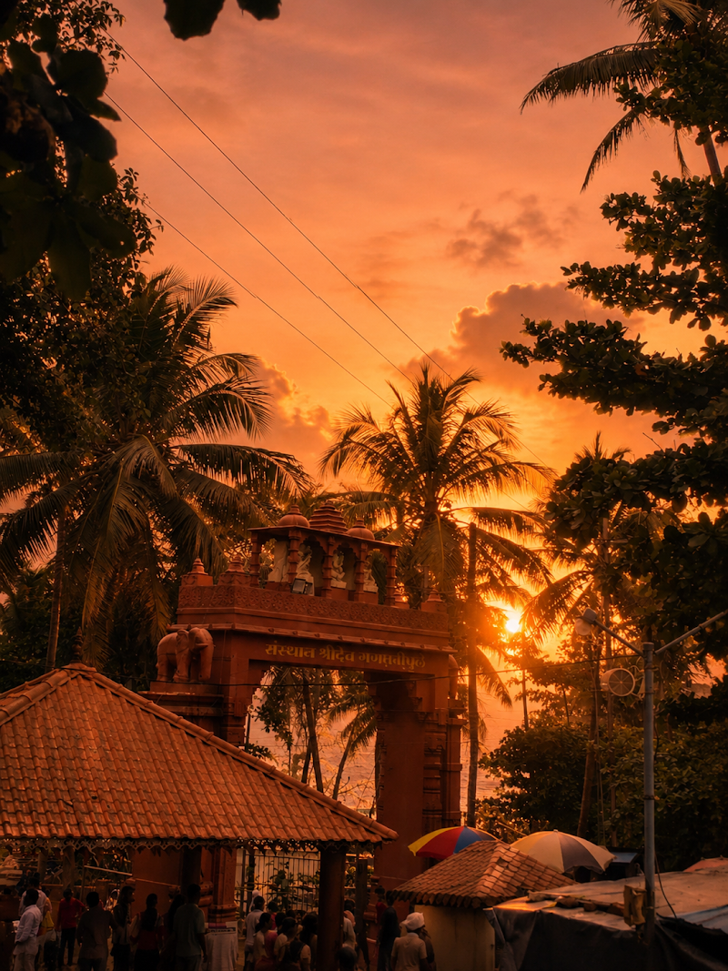 Sea point - Sea point 47V8+5J, Ganpatipule, Maharashtra 415615, India