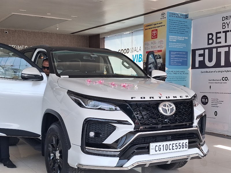 JD TOYOTA Bilaspur - JD TOYOTA Bilaspur, Near Reliance Petrol Pump, NH 130, Raipur - Bilaspur Expy, Highway, Parsada, Chhattisgarh 495003, India