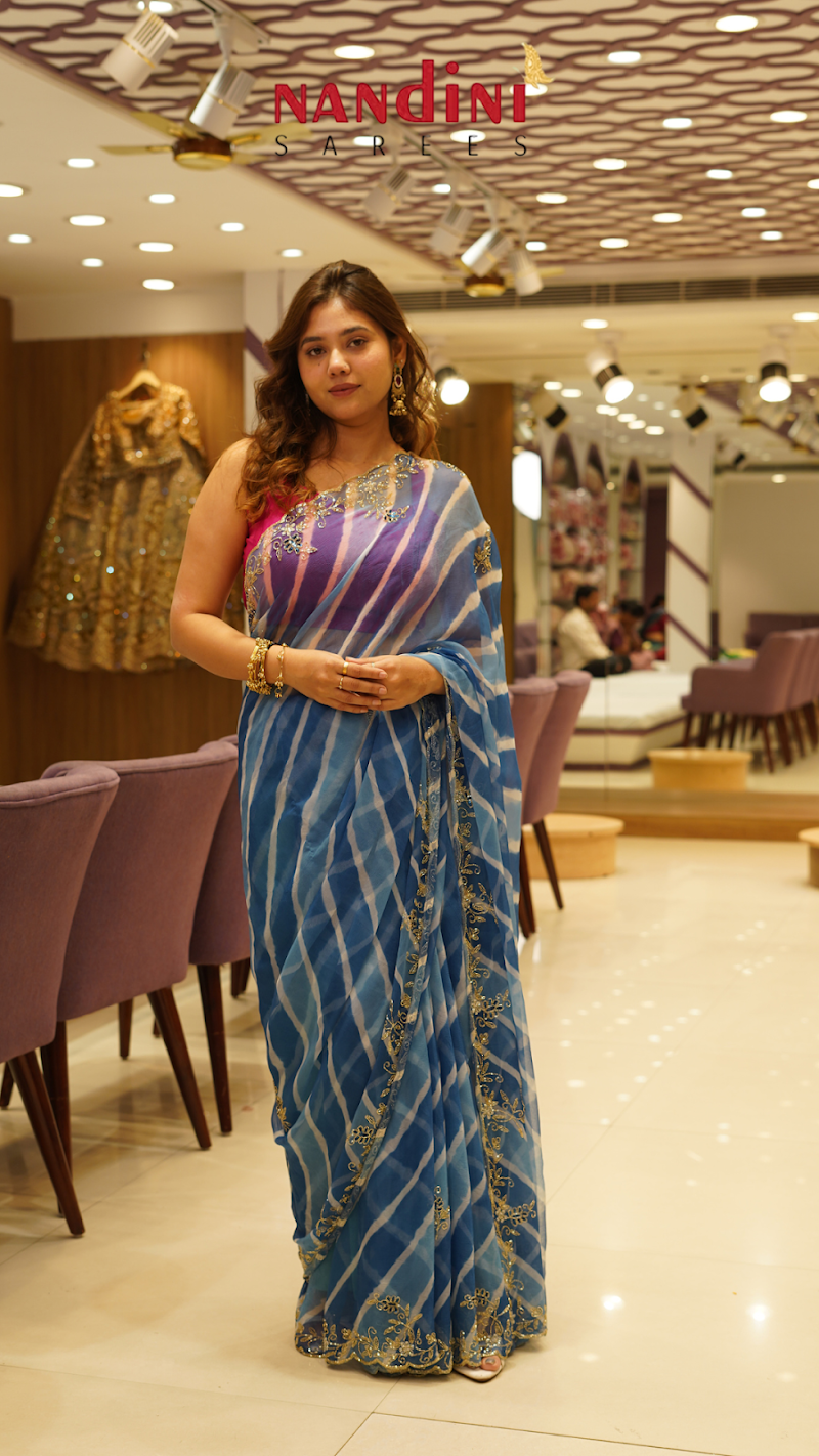 Nandini Sarees - Nandini Sarees Lal Ji Sand Ka Rasta, Chaura Rasta, Tripolia Bazar, Pink City, Jaipur, Jaipur Nagar Nigam Area, Rajasthan 302003, India