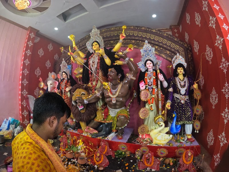 Durga Puja Mandap, Mana Camp, Raipur, Chhattisgarh - Durga Puja Mandap, Mana Camp, Raipur, Chhattisgarh, 5PRC+VR4, Block 20, Mana Camp, Barauda-1, Chhattisgarh 492015, India