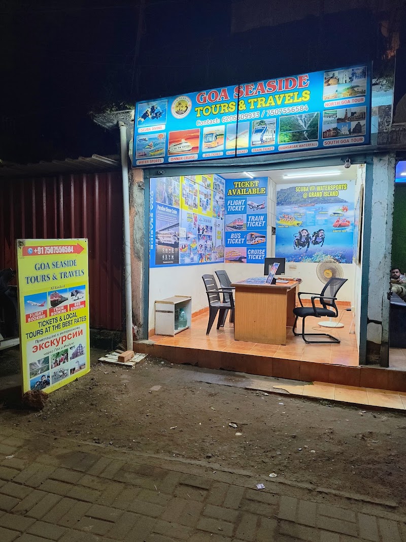 Goa Seaside Tours & Travels - Goa Seaside Tours & Travels Calangute - Baga Rd, near Hotel La Calypso, Baga, Calangute, Goa 403516, India