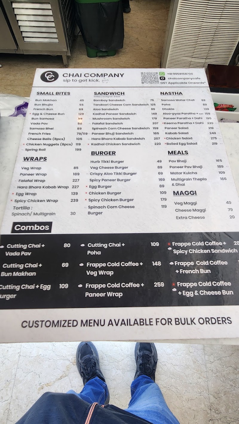 Chai Company Cafe - Chai Company Cafe 65, Sector 44, Gurugram, Haryana 122003, India