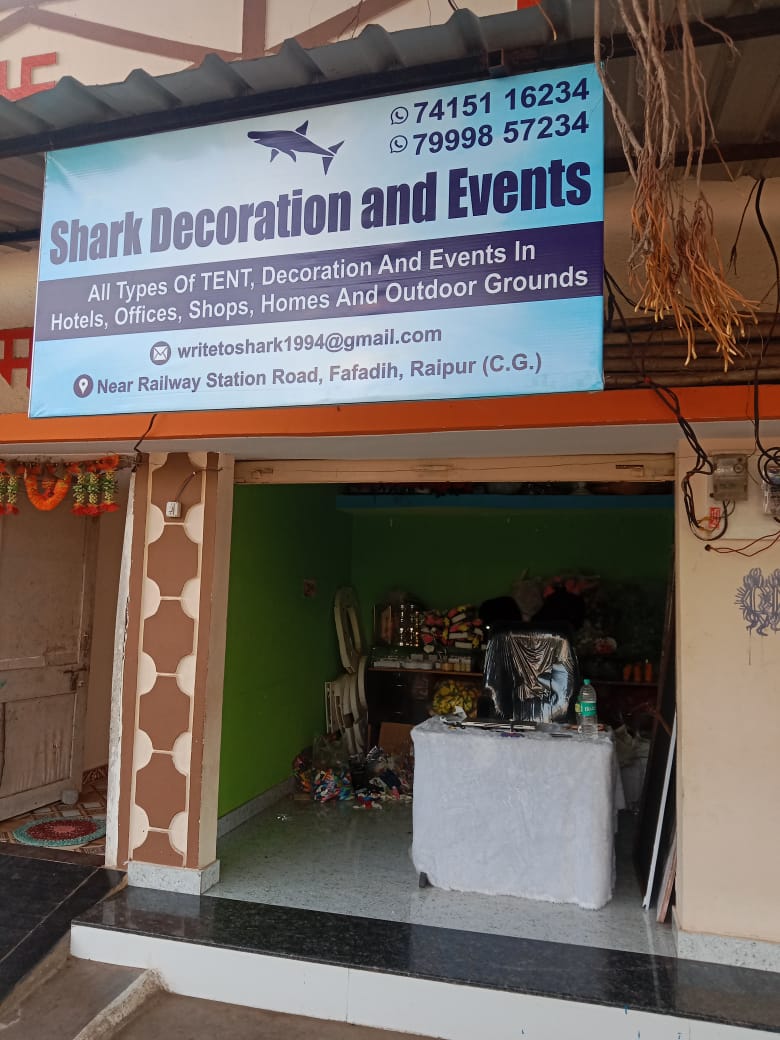 Shark Decoration and Events Service in Raipur - Shark Decoration and Events Service in Raipur, Near, Railway, Station Rd, Balaji Nagar, Raipur, Chhattisgarh 492009, India