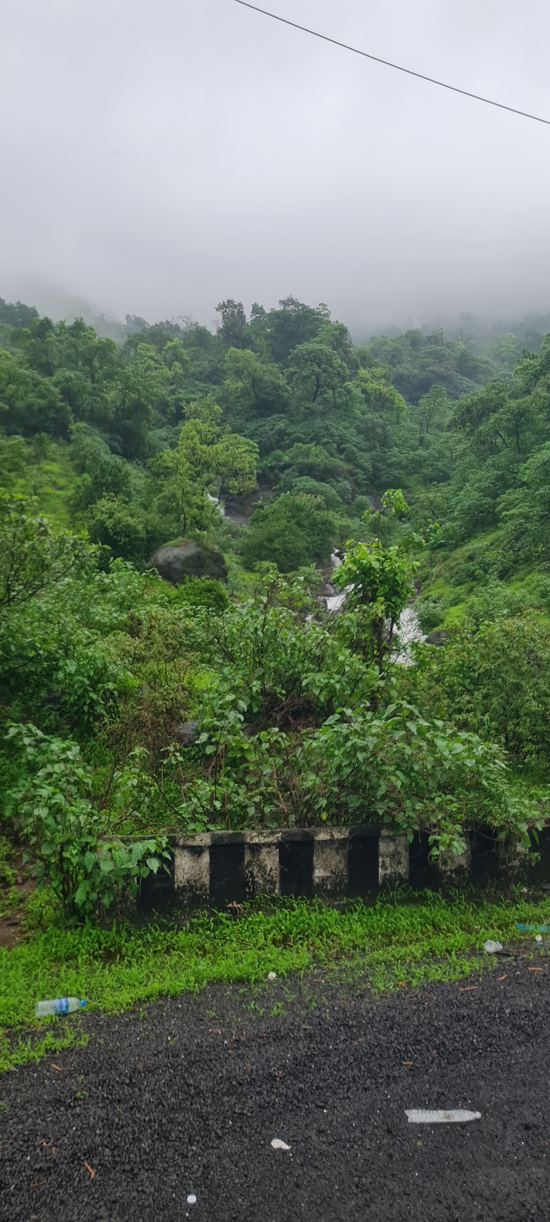 Twin waterfalls - Twin waterfalls, GJMR+8H4, Ghatghar, Chondhe Bk., Maharashtra 421601, India