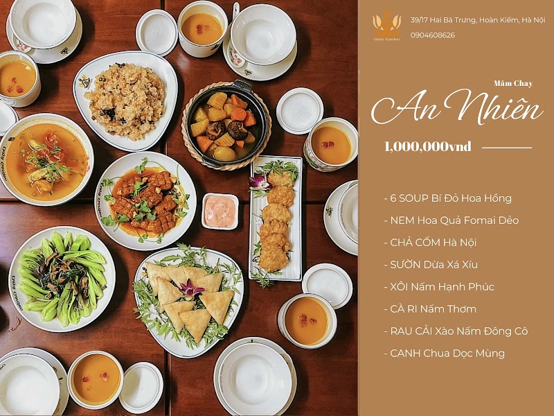 Dayā Garden Vegetarian & Vegan - Nhà Hàng Chay Việt - Dayā Garden Vegetarian & Vegan - Nhà Hàng Chay Việt 39/17 P. Hai Bà Trưng, Cửa Nam, Hà Nội, Vietnam