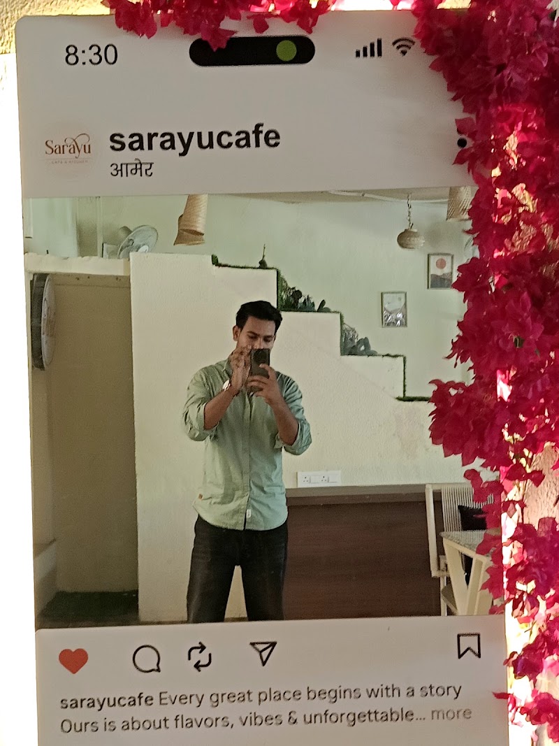 Sarayu Cafe & kitchen - Sarayu Cafe & kitchen Mehandi ka bass, near Government school, Amer, Jaipur, Jaipur Heritage (M Corp.) (Part), Rajasthan 302028, India