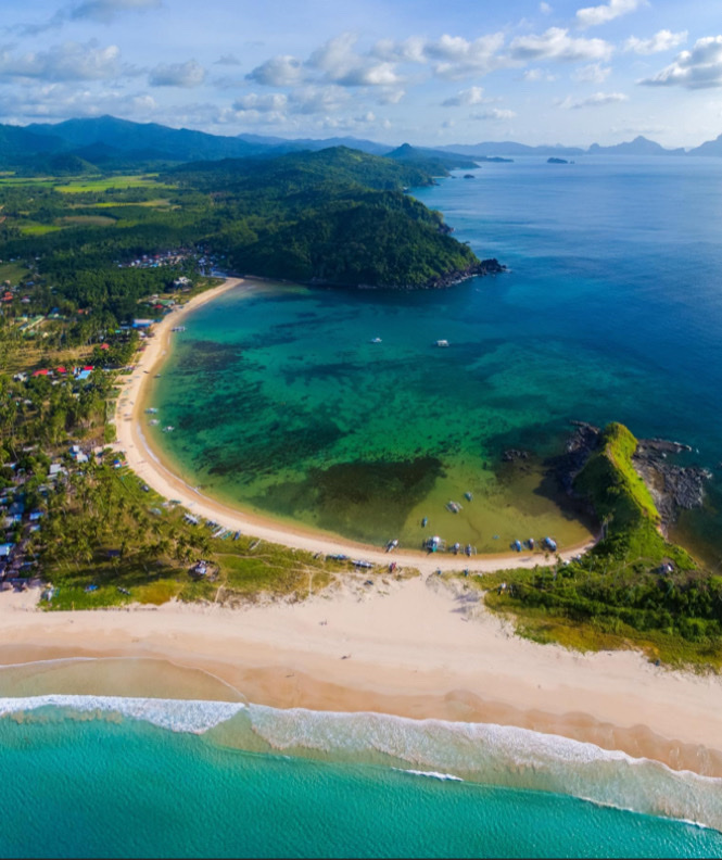 Nacpan Smal Beach - Nacpan Smal Beach, 8C59+99H, El Nido, Palawan, Philippines