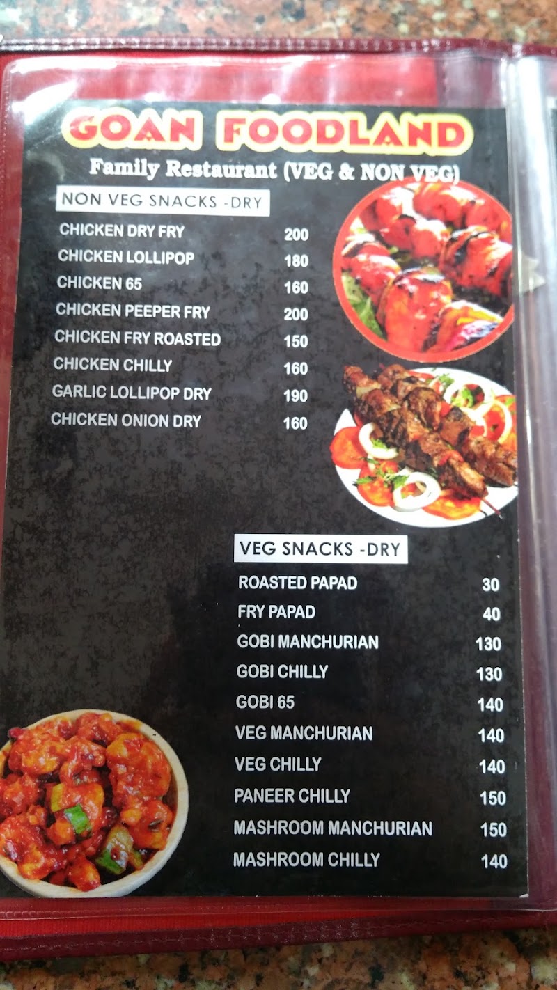 Hotel Goan Foodland - Hotel Goan Foodland, Near railway station, thivim, Bodiem, Mapusa, Sirsai, Goa 403502, India