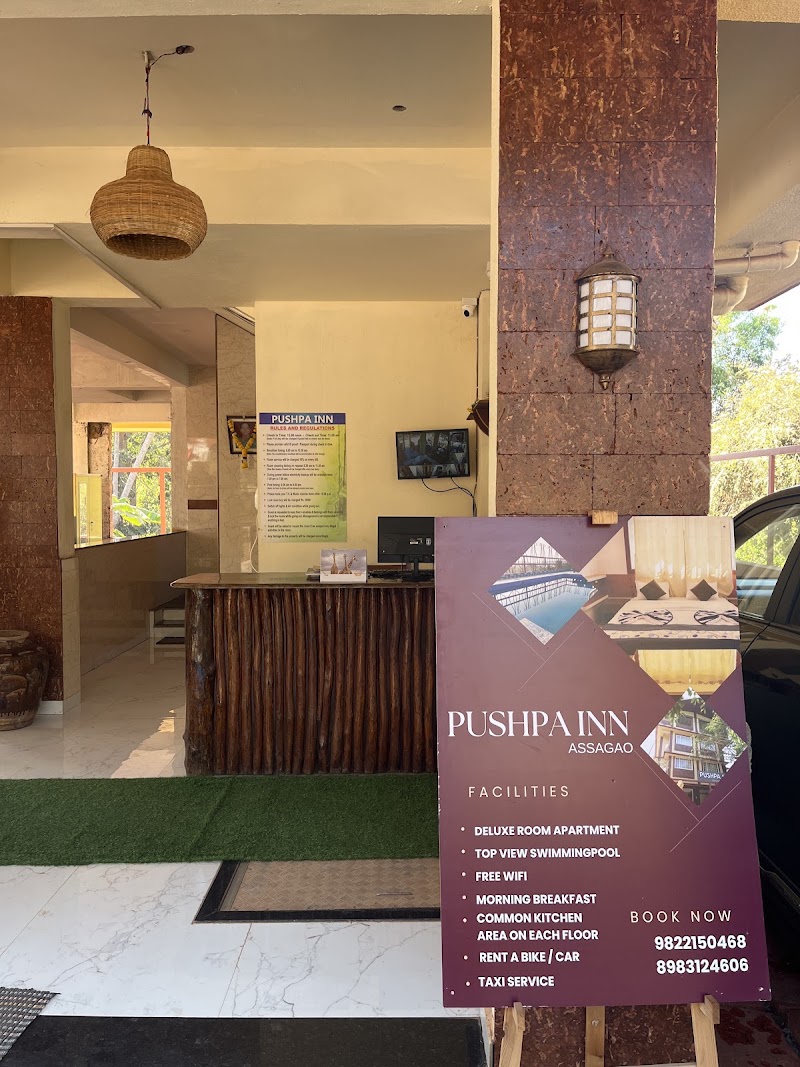 Pushpa Inn Assagao - Pushpa Inn Assagao Munang Wada, near Char Rasta, Bouta Waddo, Assagao, Mapusa, Goa 403507, India