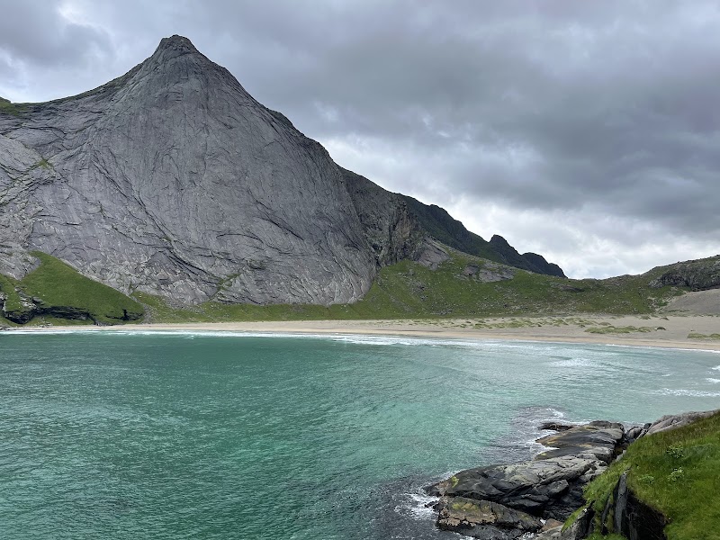Bunes Beach - Bunes Beach Moskenesøya, Moskenes, Norway