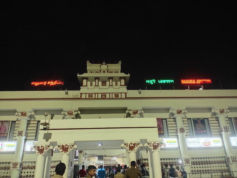 Madurai Railway Station - Madurai Railway Station, W496+M6P, Madurai Main, Madurai, Tamil Nadu 625001, India