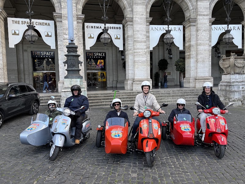 Sidecar Tour in Rome - Vespa SideCar Tour - Sidecar Tour in Rome - Vespa SideCar Tour, Via Luigi Santini, 2, 00153 Roma RM, Italy
