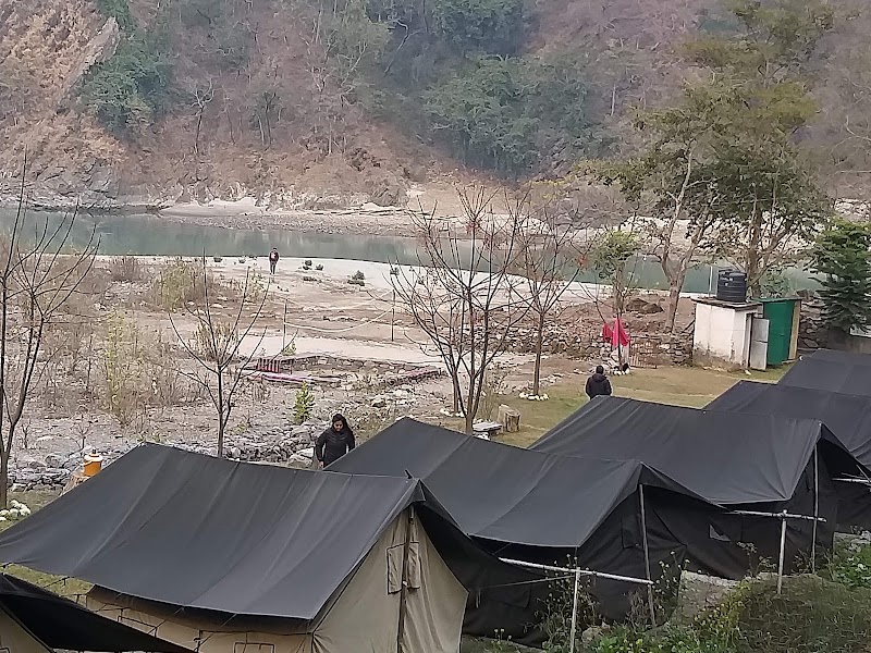 Ganga Riverside camping in rishikesh -Real Adventure Guru